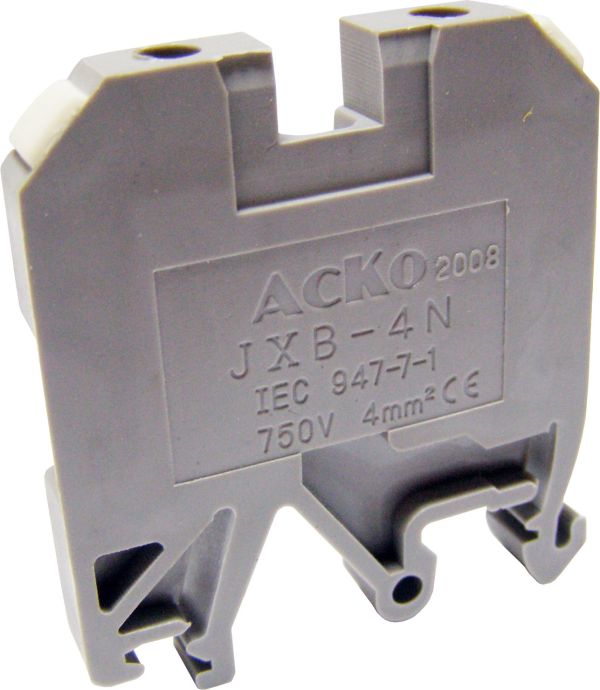 Клемник АСКО-УКРЕМ JXB 4/35 сірий