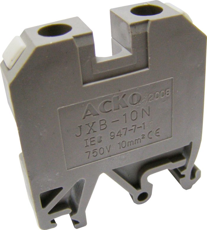 Клемник АСКО-УКРЕМ JXB 10/35 сірий