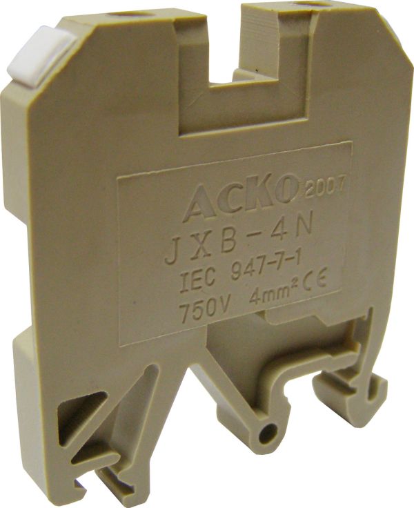 Клемник АСКО-УКРЕМ JXB 4/35 жовтий