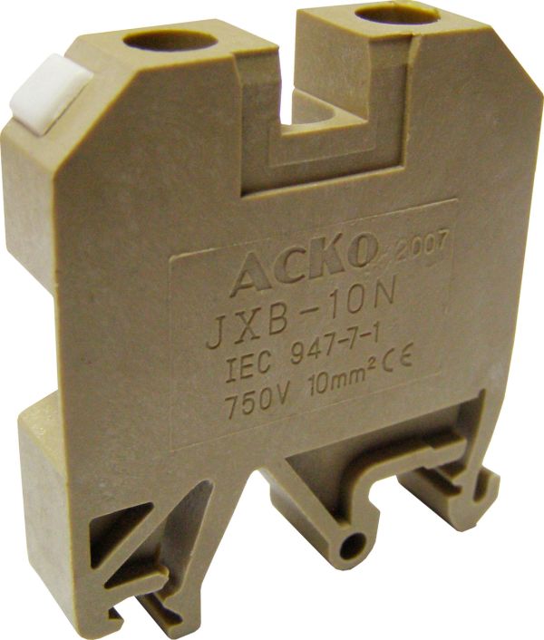 Клемник АСКО-УКРЕМ JXB 10/35 жовтий