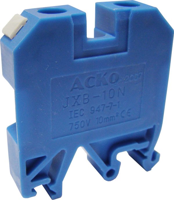 Клемник АСКО-УКРЕМ JXB 10/35 синій