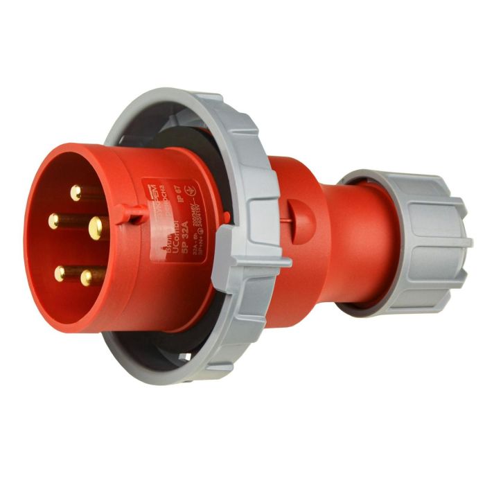 Вилка переносна АСКО-УКРЕМ UCombi 5P (3P+N+PE) 32А IP67