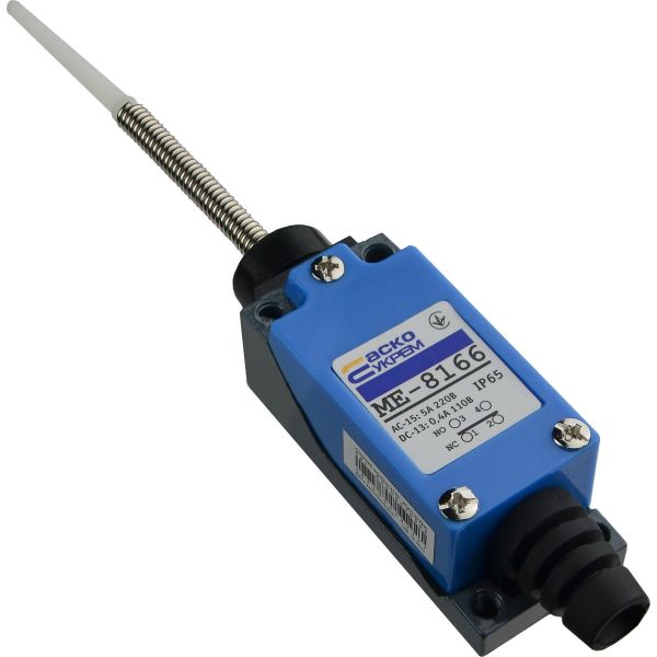 Кінцевий вимикач АСКО-УКРЕМ MЕ-8166  1NO+1NC